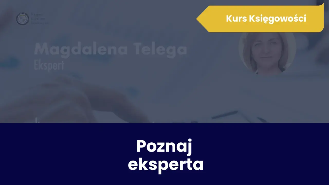 Magdalena Telega, ekspertka od kursu księgowości online. Poznaj eksperta.